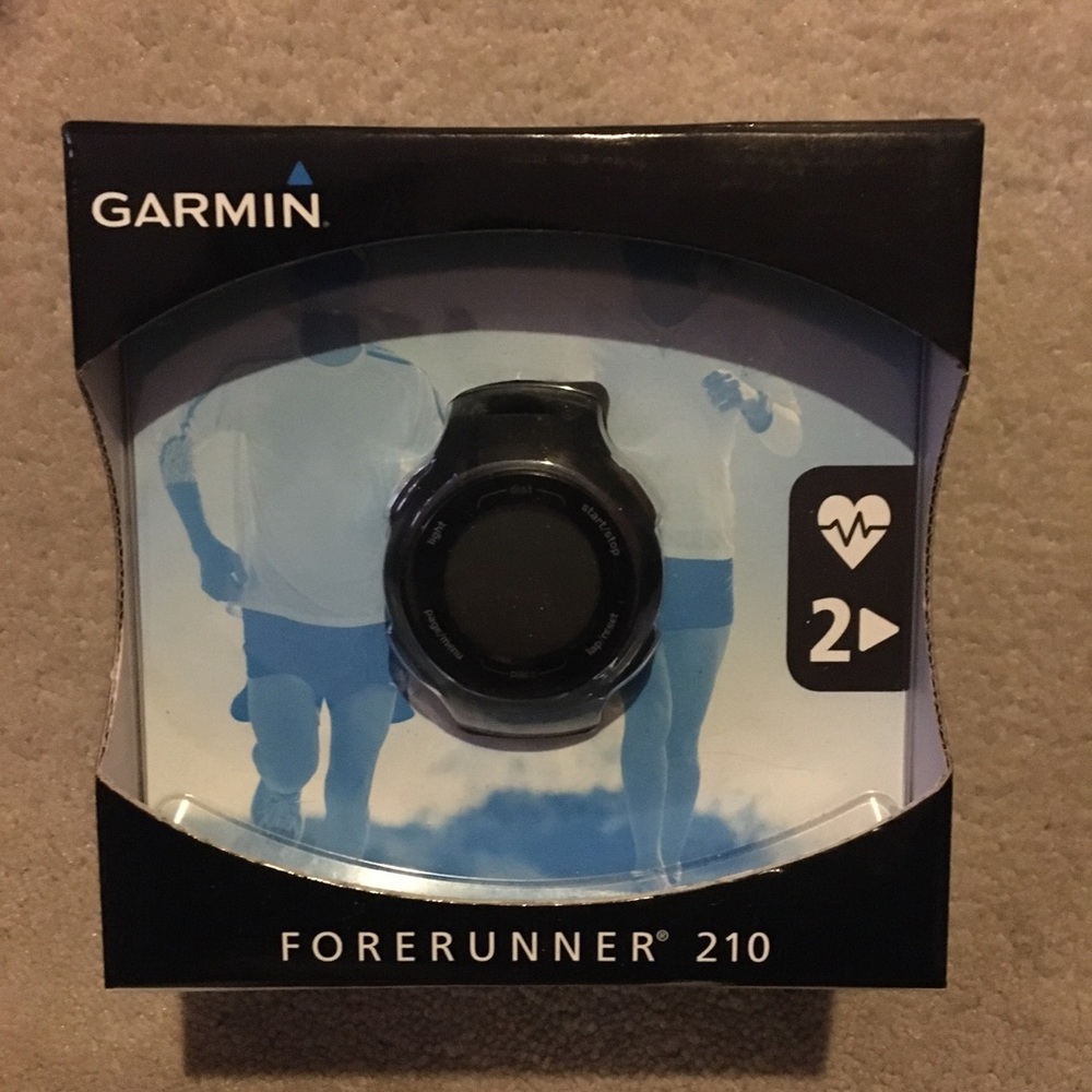Garmin Forerunner 210 GPS Watch-Heart Rate Monitor